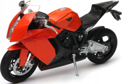 Motor lodër Welly 1190 RC8, model 1:10, portokalli