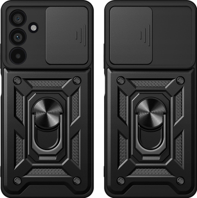Маса за телефон Tech-Protect Camshield Pro за Galaxy A56 5G, прстен 360°, заштита за камера, црна