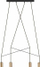 Lampë varëse Imbria, me 4 drita, 90cm, bronx