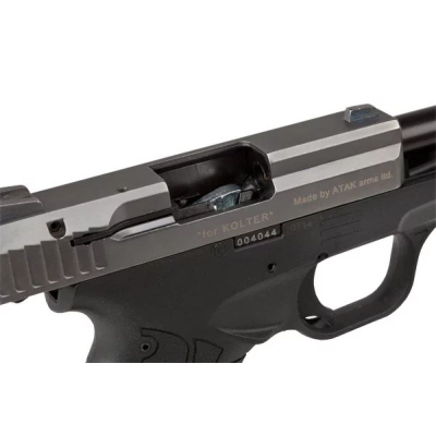 Pistoletë sinjali Stalker M906 BAS, kalibër .22 Long Blank, metal, ngjyrë titanium