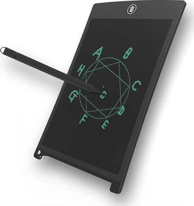 Tablet shkrimi Vega 8.5", ekran me ngjyra, me stylus, i zi
