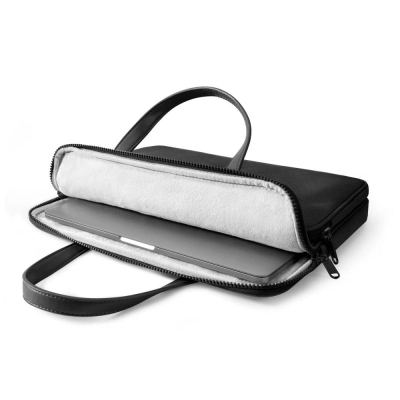 Çantë laptopi Tech-Protect Carrying Bag, 13-14", kundra ujit, e zezë