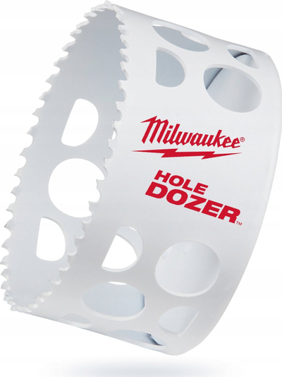 Sharrë rrethore Milwaukee Hole Dozer, 3.5", bi-metal, e bardhë
