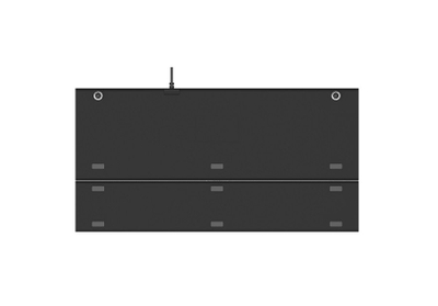 iBox Aurora K-5 Тастатура USB QWERTY Сребрена