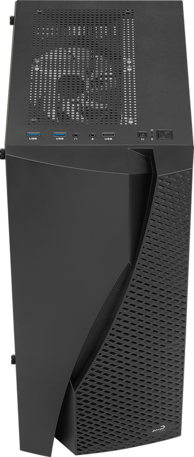 Kasë Aerocool Wave v3 Midi-Tower, e zezë