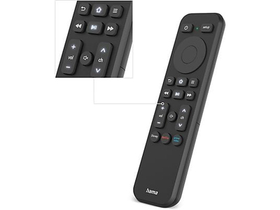 Telekomandë Hama për TV Universal, Netflix, Prime Video, Disney+, e programueshme