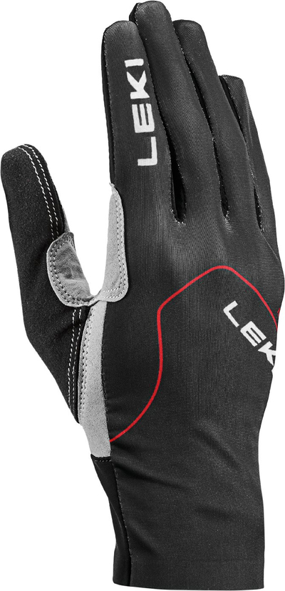 Doreza skish Swix Nordic Skin, prerje Slim Fit, Softspan LT, e zezë e kuqe grafit