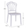 Kolltuk Chesterfield POLINA, PU, 83×79×104 cm (HM0053.08), bardhë