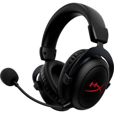 Kufje gaming HP HyperX Cloud Core Wireless, DTS Headphone X, 20 orë bateri, të zeza