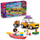 Set lodër LEGO Friends 42659 Friendship Road Trip Travel Car, me veturë dhe rimorkio, për fëmijë 6+