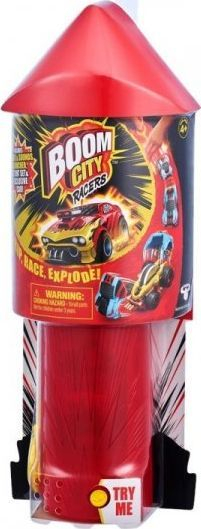Set lodrash TM Toys Boom City Racers Starter Set S1, me makina garuese, për kalamaj 4+