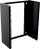 Raft muri Lanview Logon 19", 13U, thellësi e rregullueshme, i zi