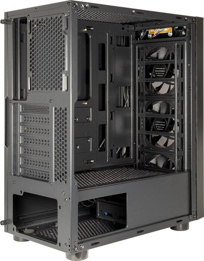 Kasë Inter-Tech A-3401 Chevron ARGB, Midi Tower