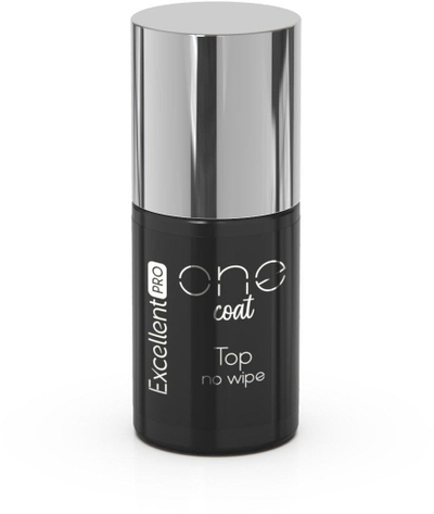 Топ коут Excellent Pro One Coat, No Wipe, 7g, транспарентен