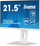 Monitor Iiyama ProLite XUB2292HSU W6, 21.5", Full HD IPS, i bardhë