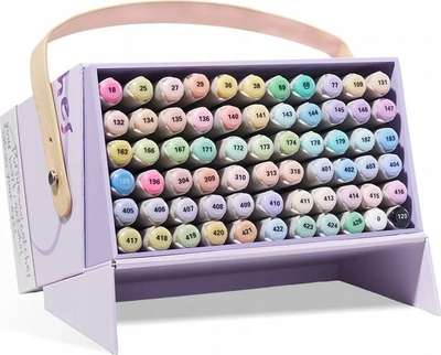 Set markuesish Arrtx OROS, 66 copë, bojë alkooli, ngjyra pastel