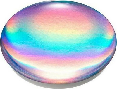 Mbajtëse telefoni Popsockets Rainbow Orb Glow, kundër rrëshqitjes, shumëngjyrësh