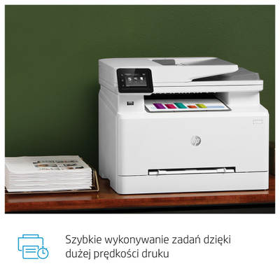 Printer multifunksional HP Color LaserJet Pro M283fdw, me ngjyra, Wi-Fi, i bardhë