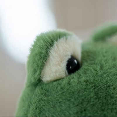 Lodër plusht Teddykompaniet Frog Göran, 35 cm, jeshile