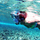 Maskë snorkelingu Best Sporting Snorkel Mask, për fytyrë komplet, për të rritur, blu me të zezë