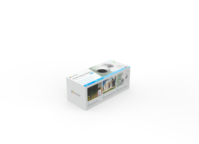 Камера за безбедност EZVIZ H3c Bullet, IP, Full HD 1080p, за надворешна употреба, бела