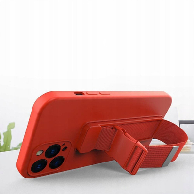 Mbrojtëse telefoni Rope Case për Samsung Galaxy A73, silikon, me rrip, e shumëngjyrshme