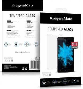 Xham mbrojtës Kruger&amp;Matz për Move 8 Mini, Tempered Glass, 9H, i tejdukshëm