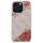 Mbrojtëse telefoni Guess 4G Flowers Print MagSafe, për iPhone 16 Pro, rozë