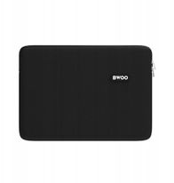 Çantë laptopi Bwoo Neoprene, 15", mbrojtëse, e zezë