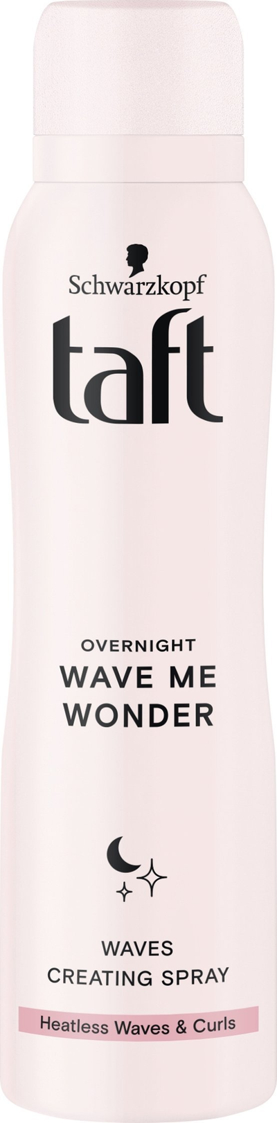 Sprej flokësh Schwarzkopf Taft Overnight Wave Me Wonder, për onde dhe kaçurrela, 150ml