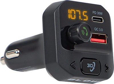 FM предавател Blow 74-175, Блутут 5.3, PD 30W QC 3.0, црн