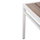 Karrige Saga prej alumini 46x52x86Hcm (HM6063.01), bardhë