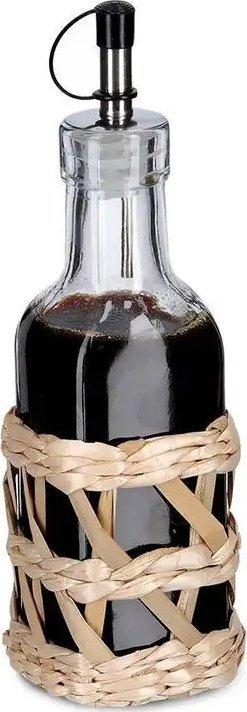 Shishe dozatore për vaj ose uthull Zeller Boho, 150 ml, qelq transparente