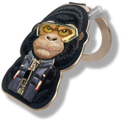 Magnet dekorativ Nimmy Cool&amp;Cute 2.0 Gorilla, varëse magnetike, gorillë, i zi