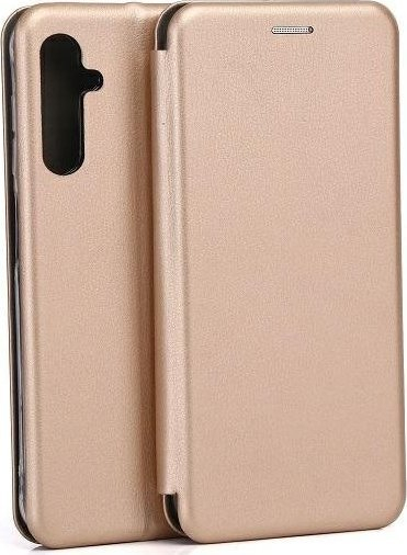 Këllëf telefoni Beline Magnetic Book për Samsung Galaxy A25 5G, tip libër, me magnet, ngjyrë gold