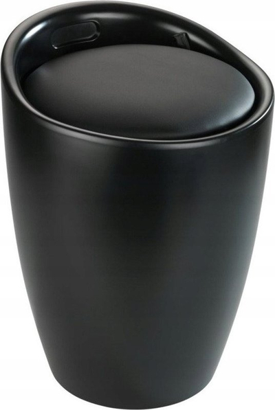 Kosh rrobash Brayden Studio Candy, 20L, me ulëse, i zi