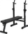 Stol i drejtë fitnesi Zipro Core, 230kg, 70 - 105 cm, i zi