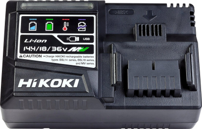 Set karikues me bateri Hikoki UC18YSL3, 2x 5Ah 18V Li-ion, i zi