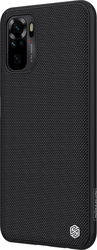 Këllëf telefoni Nillkin Textured Hard Case Pro Xiaomi Redmi Note 10 4G 10S, plastikë e fortë, teksturë që s’rrëshqet nga dora, i zi