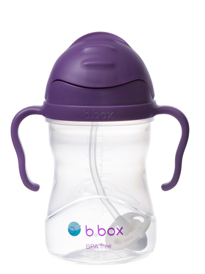 Gotë trajnimi b.box, me pipë, 240ml, blu boronicë