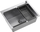 Lavaman kuzhine Quadron Steel LUKE 110 WORKSTATION, çelik inox, për dollap 60 cm, nikël i furçuar