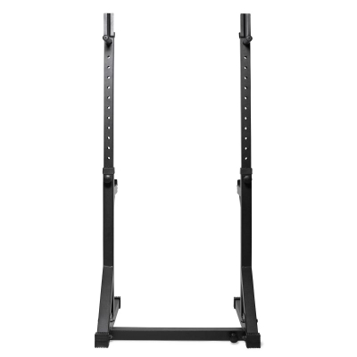 Stojc për squat VirtuFit Adjustable Squat Rack, i rregullueshëm, metalik, i zi