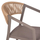 Karrige alumini Miri 56×58×80.5 cm (HM5891.03), bezhë