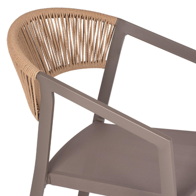 Karrige alumini Miri 56×58×80.5 cm (HM5891.03), bezhë