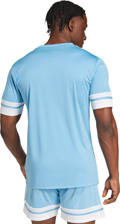Bluzë sportive adidas Squadra 25 M JG5828, poliester i ricikluar, me teknologji Aeroready, blu