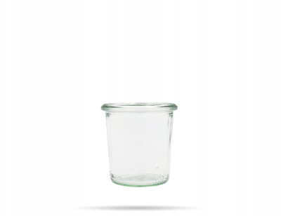 Set kavanoza qelqi Westmark Mini Sturz, 140 ml, 6 copë, transparent