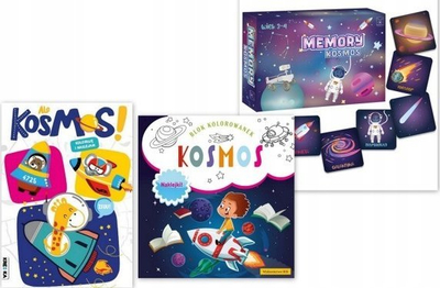 Мемори игра Кенгур Космос, 24 елементи, за деца