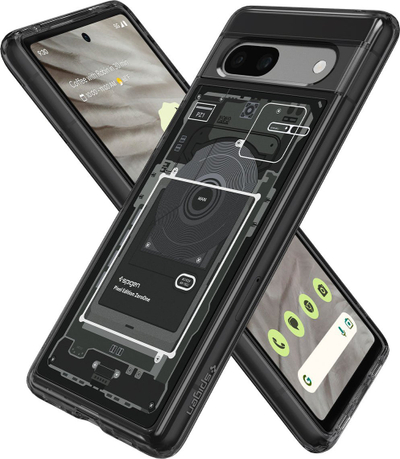 Mbulesë telefoni Spigen Ultra Hybrid Zero One për Google Pixel 7a, transparente