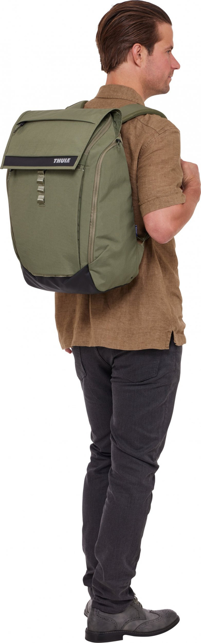 Çantë shpine Thule Paramount PARABP-3216, 27L, që s’e merr uji, jeshile Soft Green