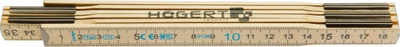 Metër palosës Högert Technik HT4M261-D, 1m, 6 pjesë